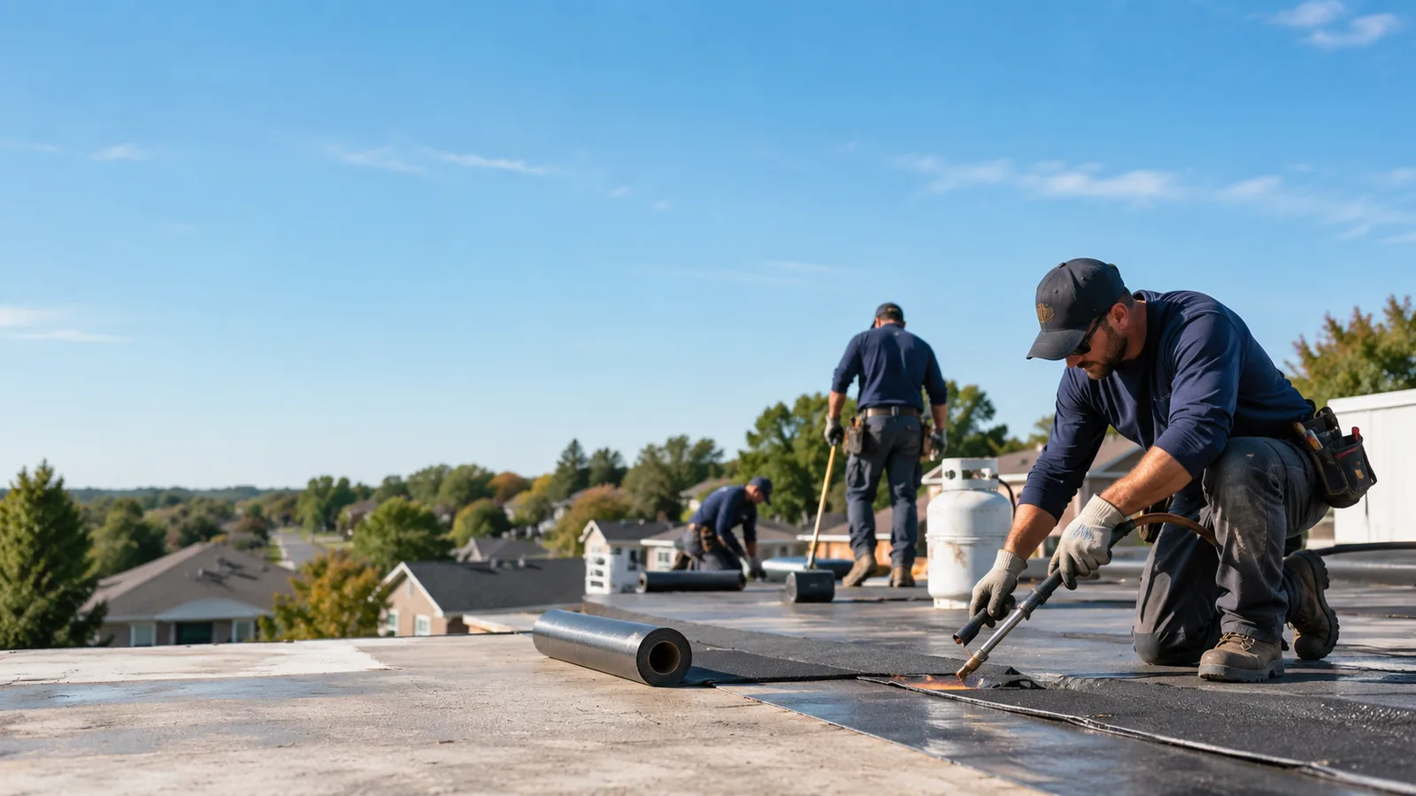 Flat Roof Leak Repair providers in Evergreen, NC